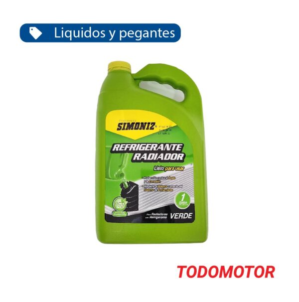 Refrigerante automotriz